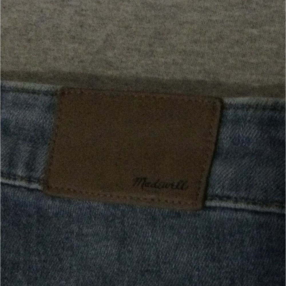 MADEWELL Wide jeans womens SZ 26 BLUE DENIM JEANS curvy slim wide leg - Picture 9 of 16